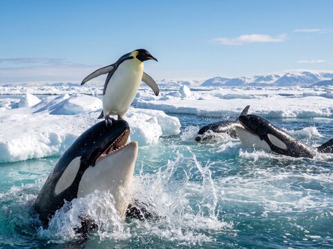 A Fraction of a Second from the Abyss: The Defiant Leap of Faith on the Edge of the Antarctic Sea