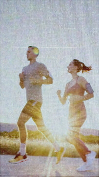 Vertical Vhs Effect 08