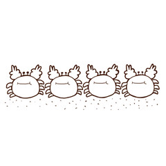 Sea animal summer border Clipart  © Sunisa
