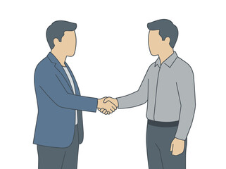Fototapeta premium Business partners shaking hands at meeting