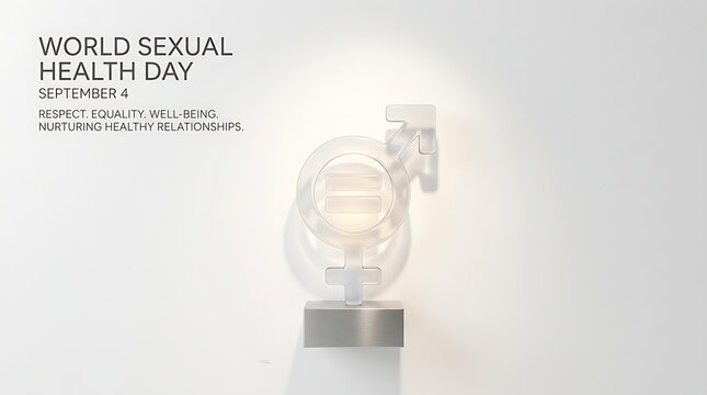 World Sexual Health Day Gender Equality Symbol Concept