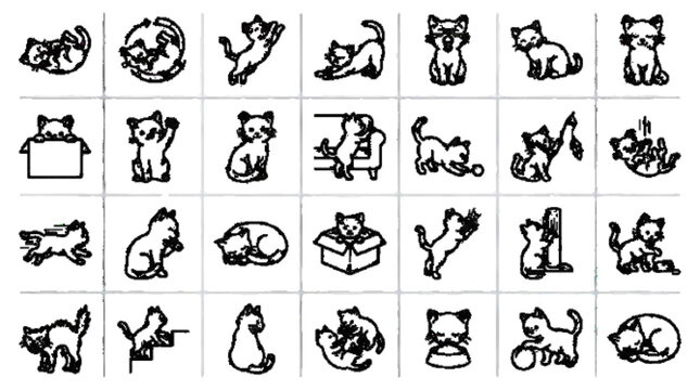 vector set cat  set l elements