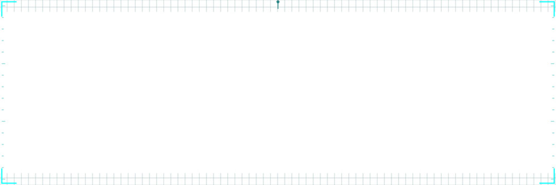 Tactical map HUD frame. Isolated transparent PNG military grid strategy overlay.