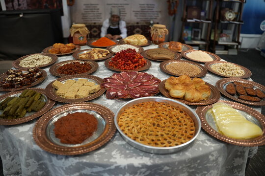 Turkish cuisine, Kayseri cuisine, pastırma, manti, and regional dishes. Turkish regional dishes