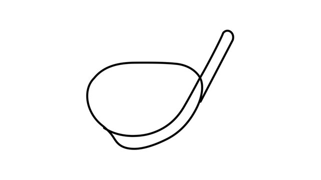 Minimalist flat vector line icon of a snorkel mask, designed for snorkeling lessons, coastal resort maps, holiday packs, and water sport menus.