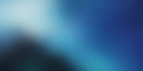 Obraz premium Abstract blue gradient background with a soft, luminous glow emanating from the upper left corner, creating a sense of depth and serenity.