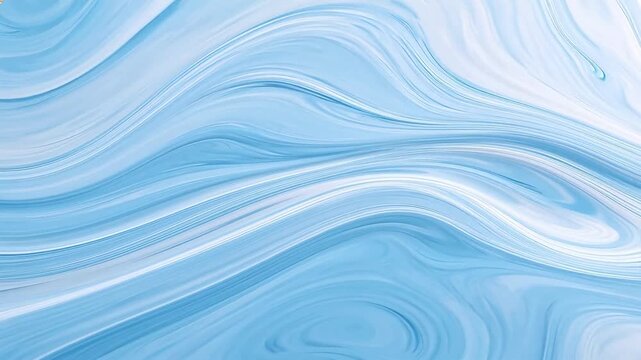 Blue and white swirling abstract pattern