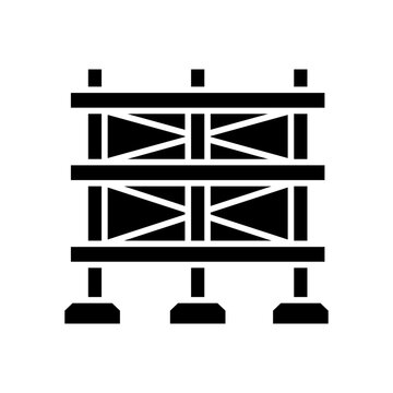 Tower contruction icon