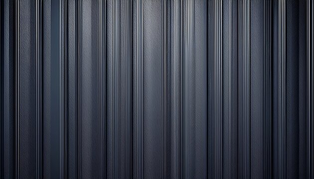 Modern Dark Grey Metal Vertical Panel Texture Background For Industrial Architectural Design And Professional Minimalist Backdrop