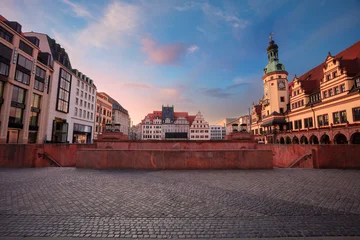 Leipzig, Germany. Cityscape image of Leipzig, Germany with Old Town Hall and the Market square at sunrise. © rudi1976