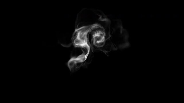 Dynamic White Smoke Sweep Animation
