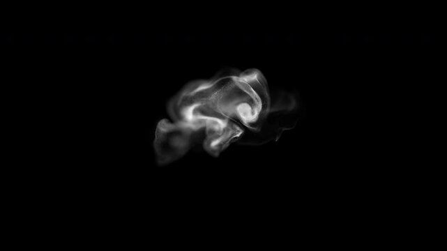 Realistic Smoke Collision Motion Effect