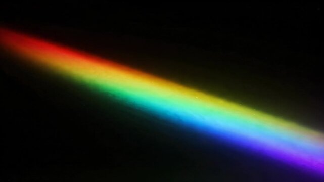 Vibrant Abstract Spectrum of Light Rainbow Colors, Science, Energy, Glow, Bright, Dark Phenomena Revealing Hidden Beauty, Evoking Wonder and Curiosity for SEO URL