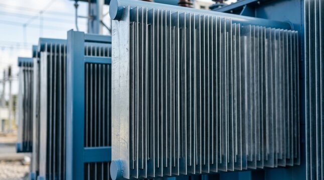 Industrial Power Transformers in Thermal Power Generation Plant
