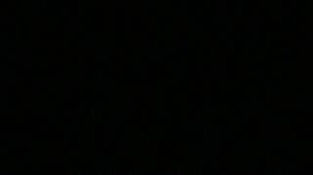 Abstract dark grainy background with subtle dynamic noise and minimal flicker effect for cinematic overlay.