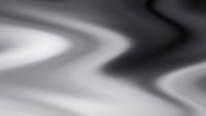 Fototapeta premium Abstract gray wavy gradient background with soft blurred lines and subtle noise texture, creating a smooth, flowing visual effect
