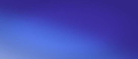 Plakat Smooth blue gradient background with a subtle texture, transitioning from deep indigo to a lighter sky blue