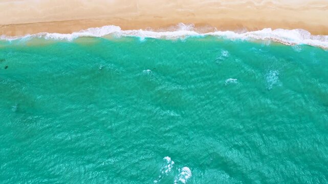 Aerial view of kenting national park and beautiful beach, Taiwan