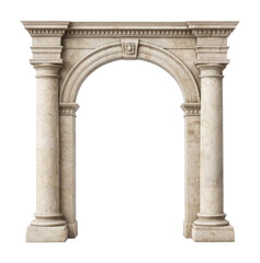 Obraz premium PNG Elegant classical stone archway