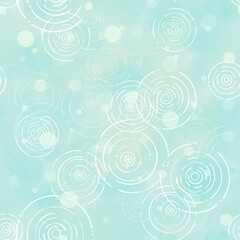 Fototapeta premium 波紋のシームレスパターン