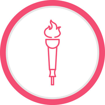 Museum Torch Icon