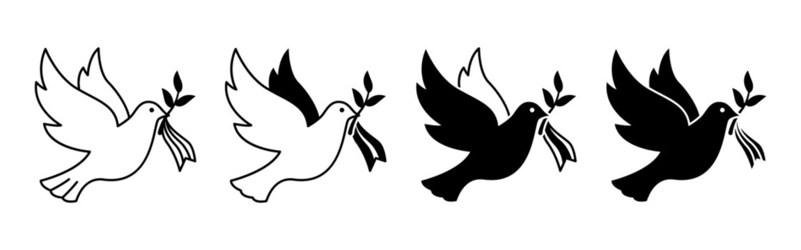 Celebrating Bastille Day with Symbolic Doves of Peace.