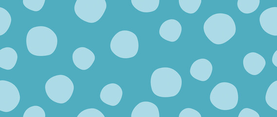 Flat background. Minimalist trendy abstract polka dot pattern. Perfect for screensaver, poster, card, invitation or home decor. © TA Sydoruk