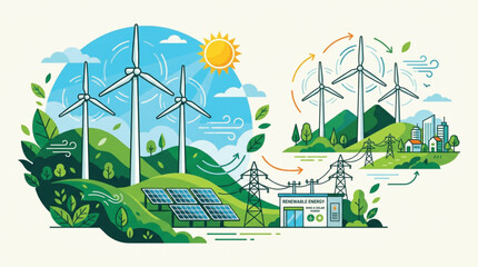 wind power station © sadia