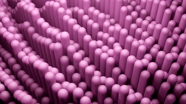 pink soap bubbles