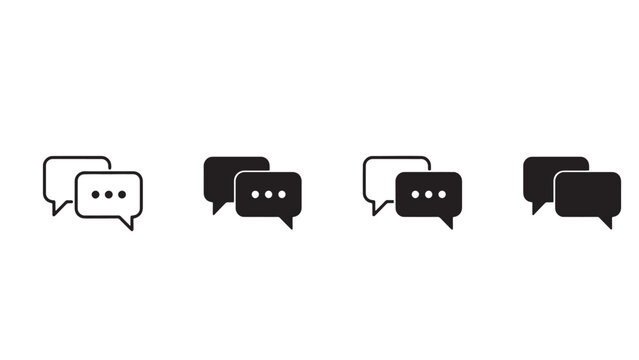 Chat bubble icons symbolizing digital conversation&hellip;