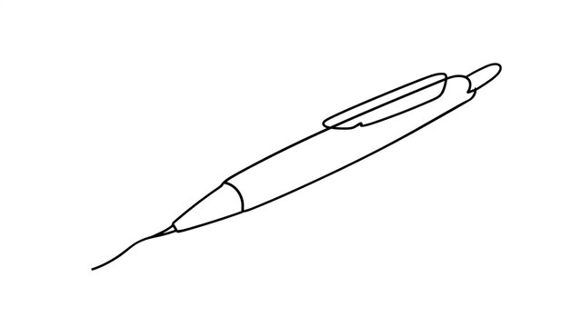 Simple pen drawing on white background.