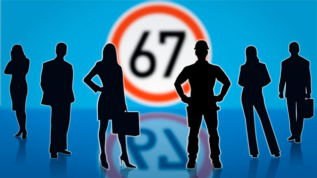 Rente mit 67 in Deutschland