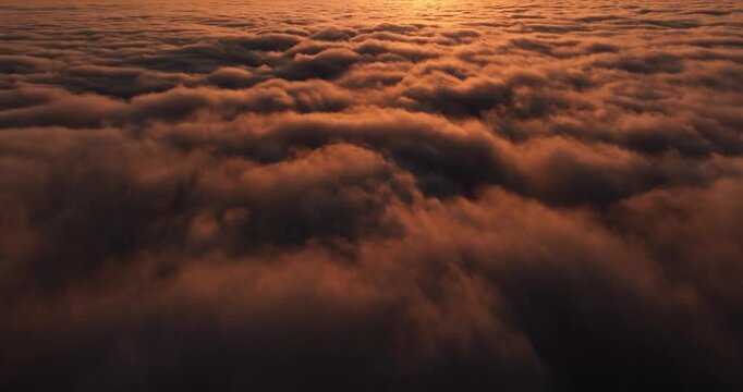 sunrise in the mountains