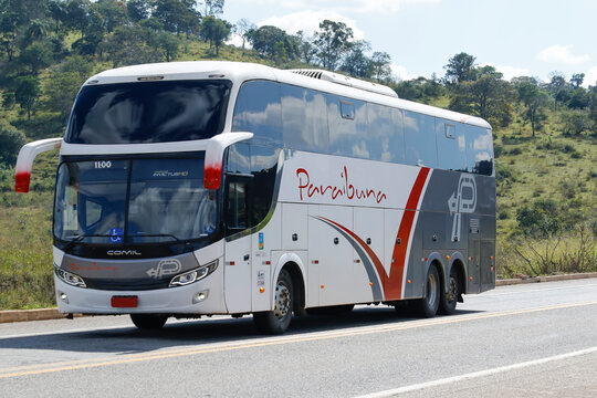 Comil Campione Invictus HD bus from Paraibuna Transportes with Mercedes Benz chassis