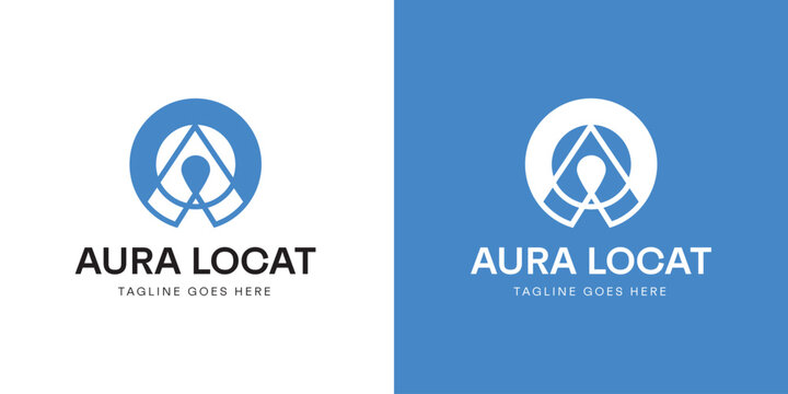 Creative GPS Tracking Brand Identity for Locator App Business