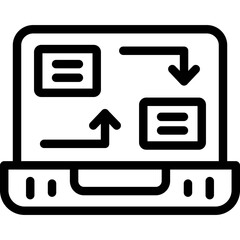Laptop Icon Vector Element © usman