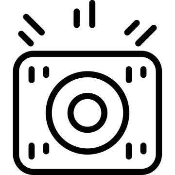 Panic button Icon Vector Element