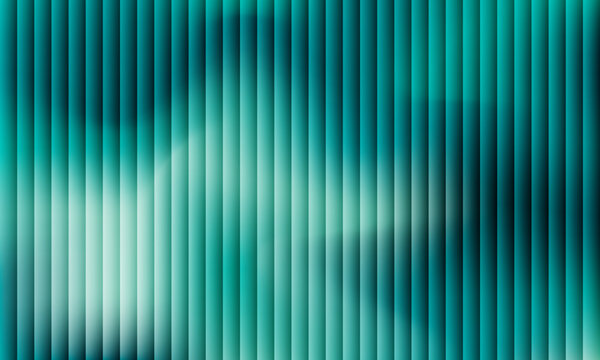 Abstract teal vertical stripe background with glowing gradient light and modern geometric pattern