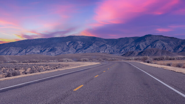 road to the mountains