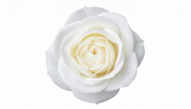 Rose isolated on white background