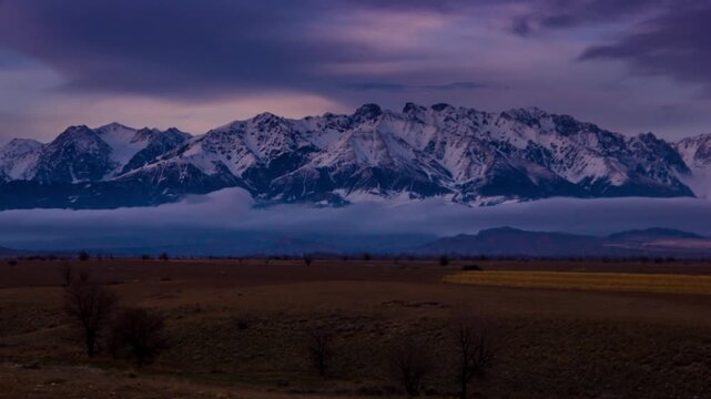 Dzungarian Alatau, Mount Sunset steppe