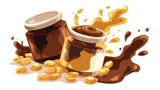juicy coffee cups spilled coffee beans splash brown liquid fresh hot beverage breakfast morning cozy cozy morning