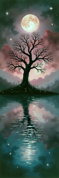 Purple Landscape