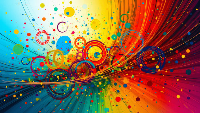 Colorful abstract