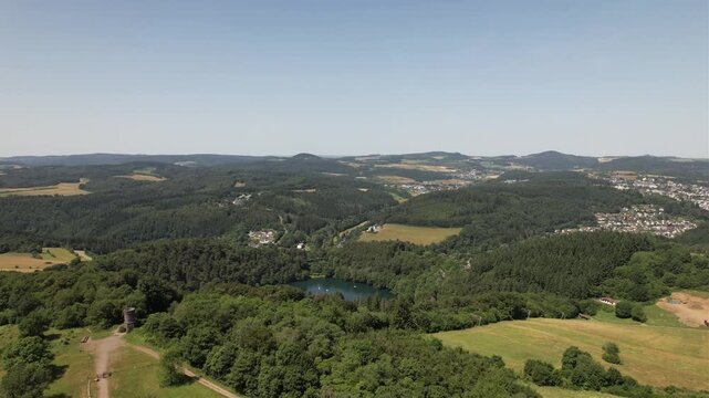 Gem&uuml;ndener Maar im Nationalpark Eifel - Rheinland-Pfalz