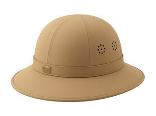 Fototapeta premium Light brown canvas hat with as PNG asset