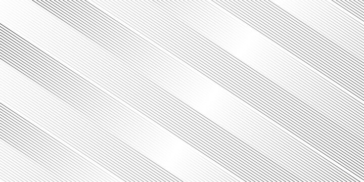 Abstract diagonal oblique stripe diagonal transparent fabric curve gradient black and white graphic stripe line. Repeated wave diagonal stripes diagonal fabric pattern elegant background