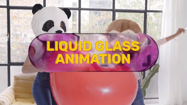 Colorful Liquid Glass Titles 01