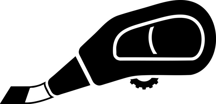 Correction Tape Dispenser Icon Isolated on White