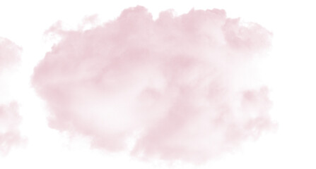 Fototapeta premium A single fluffy white cloud floating in the sky